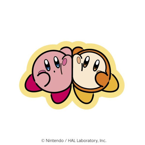 『星のカービィ』カービィ play with ワドルディ ラバークリップ /(3)なかよし